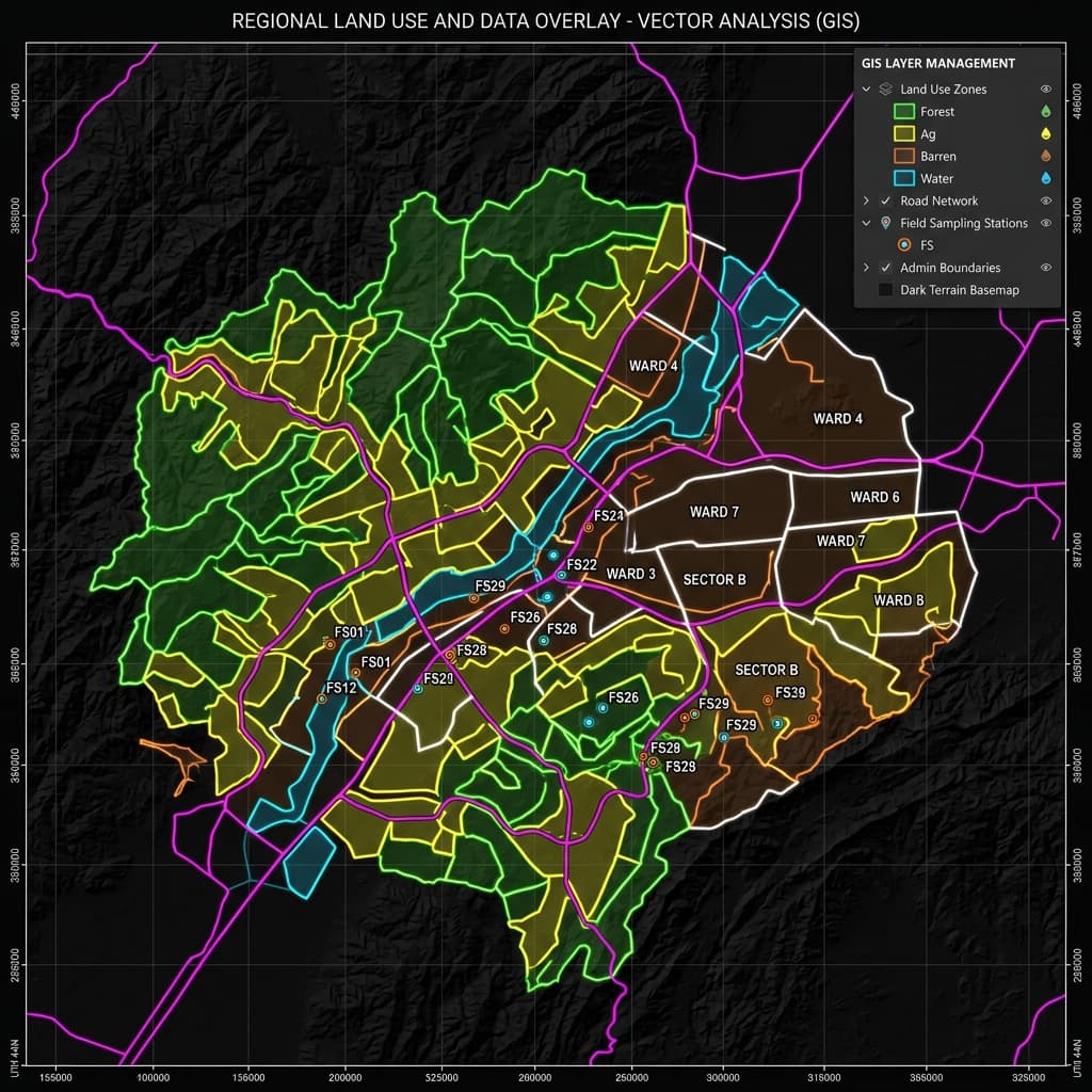 Vector Shapefile & Land Classification