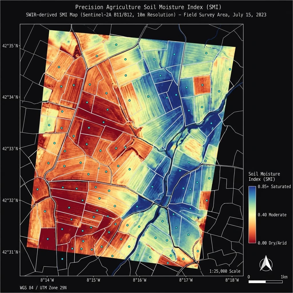 Soil Moisture SWIR Analysis